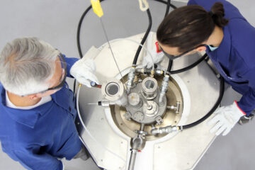 Forno de reducao calciotermica de terras raras 4