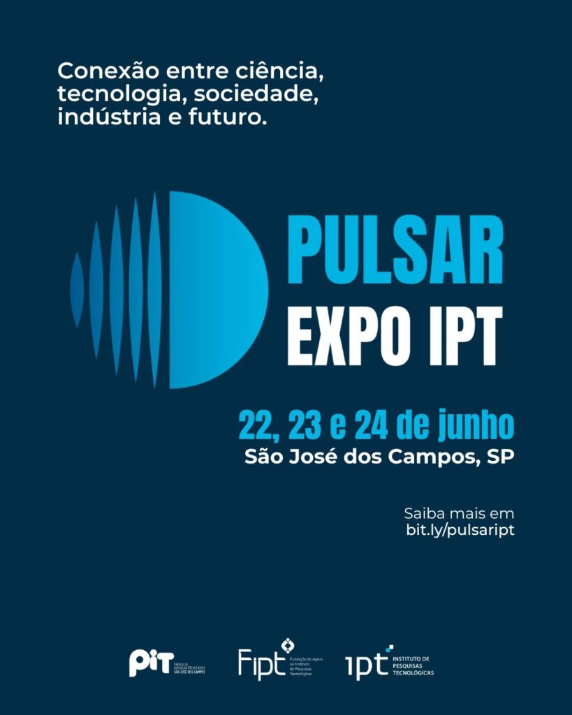 Pulsar Expo IPT 2026 reúne ciência, tecnologia e inovação em três dias de programação em São José dos Campos 1 Redes sociais Instagram Linkedin e Whatsapp